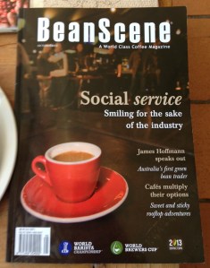 Cover of BeanScene magazine