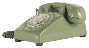 old dial telephone
