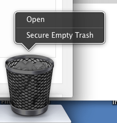Empty Trash